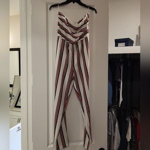 Express strapless jumpsuit